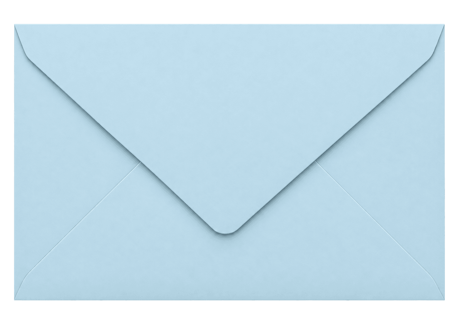 Sobre azul cielo EA5 de Print.com, complemento opcional
