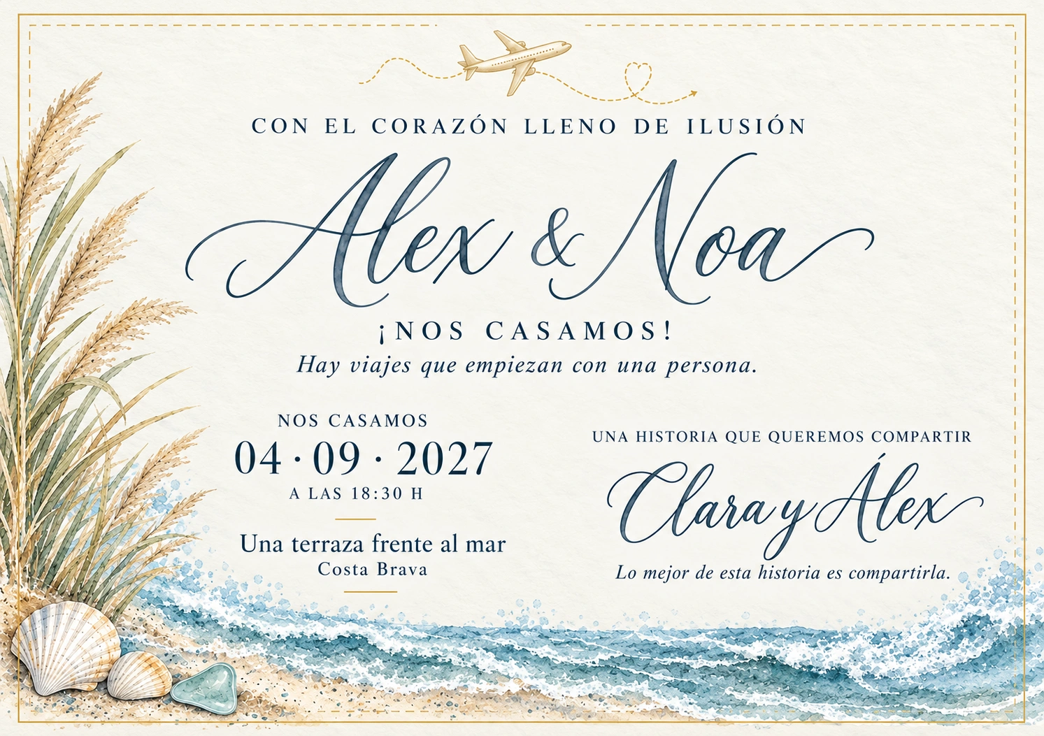 Diseño original Destino azul