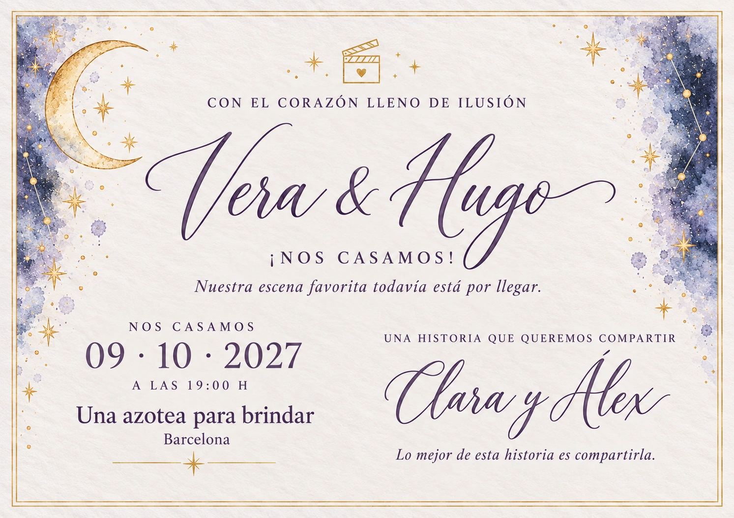 Diseño original Sesión de noche